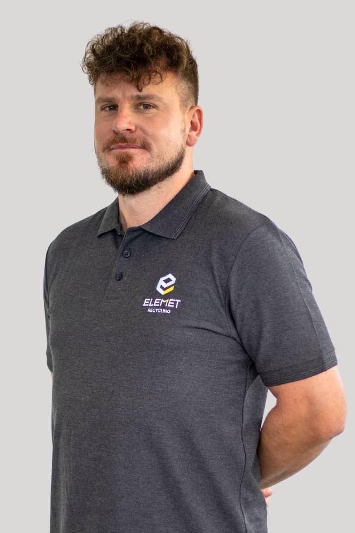 Michal Piotrowicz, kontaktperson för Väst- och Sydsverige, Värmland och Östergötland på Elemet Recycling.